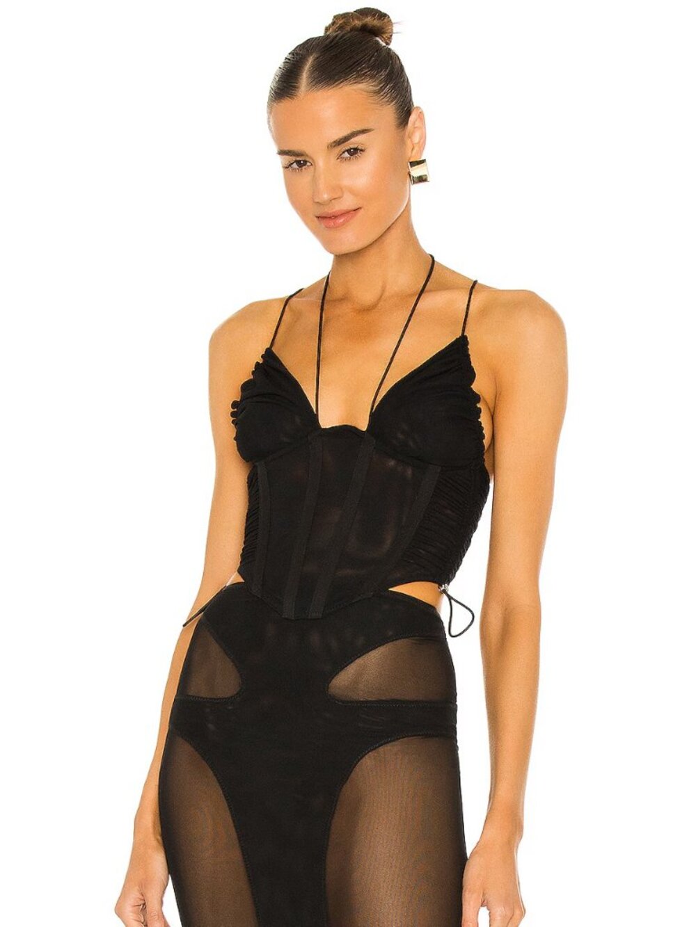 Leau — Montreal Mesh Corset Top (NWOT)